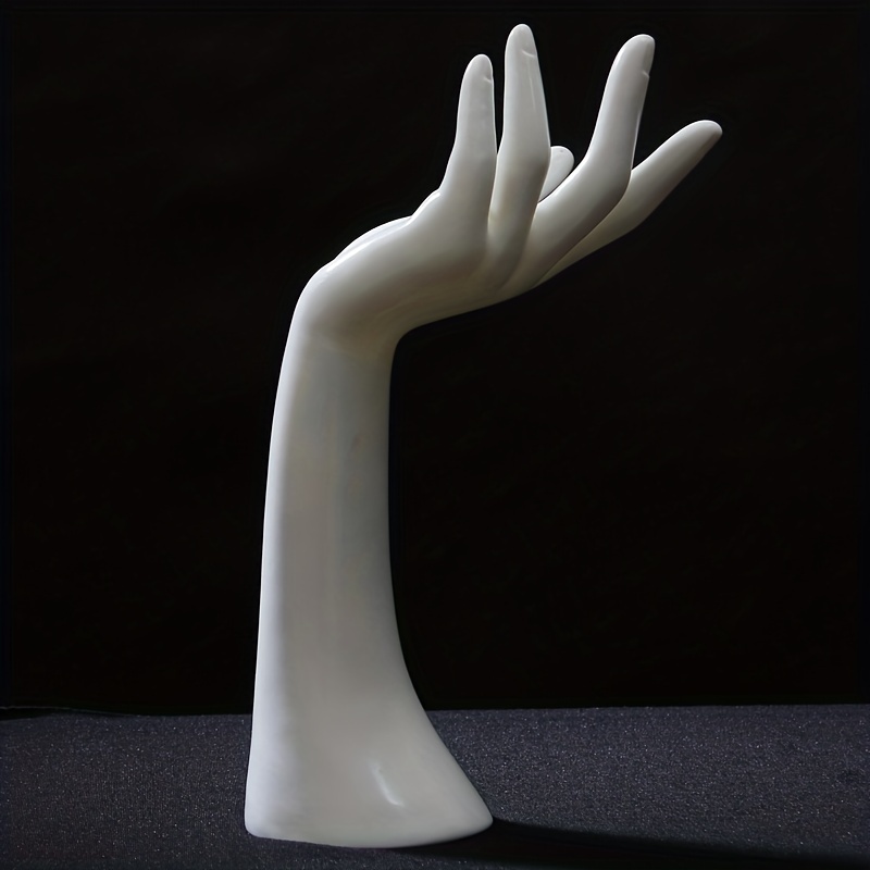 White Plastic Mannequin Hand Jewelry Display Holder Stands - Temu