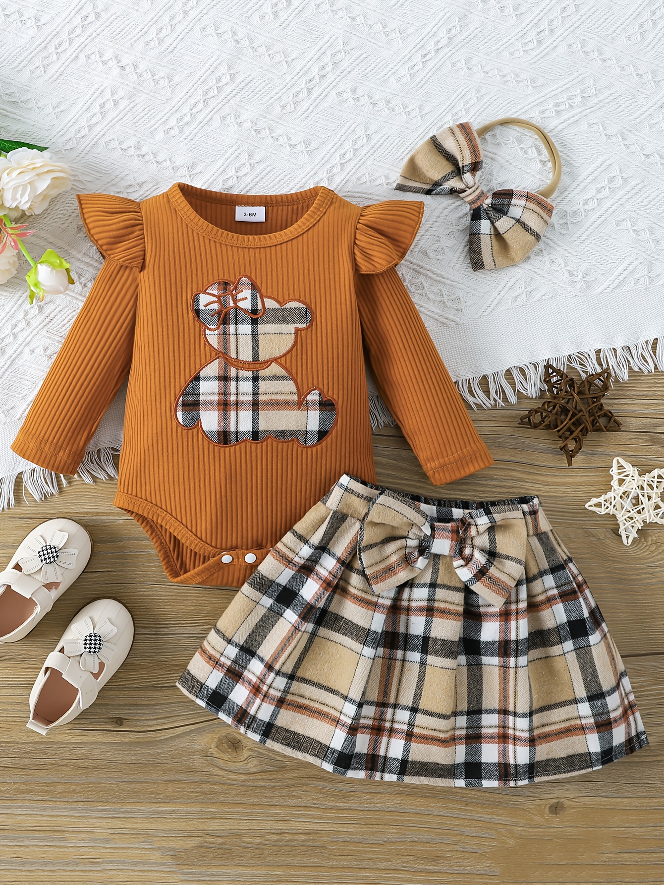Renotemy Toddler Girl Winter Clothes Fall Spring Outfits Long