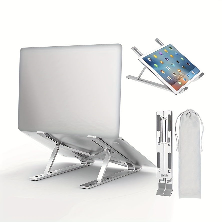 Support pliable en aluminium pour ordinateur portable