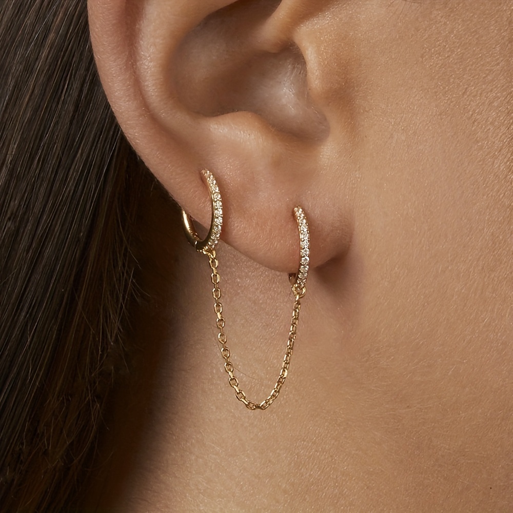 Earrings Australia  Pearl Hoop Huggies  More  Shop Now in 2023   Earings piercings Cute ear piercings Ear piercings