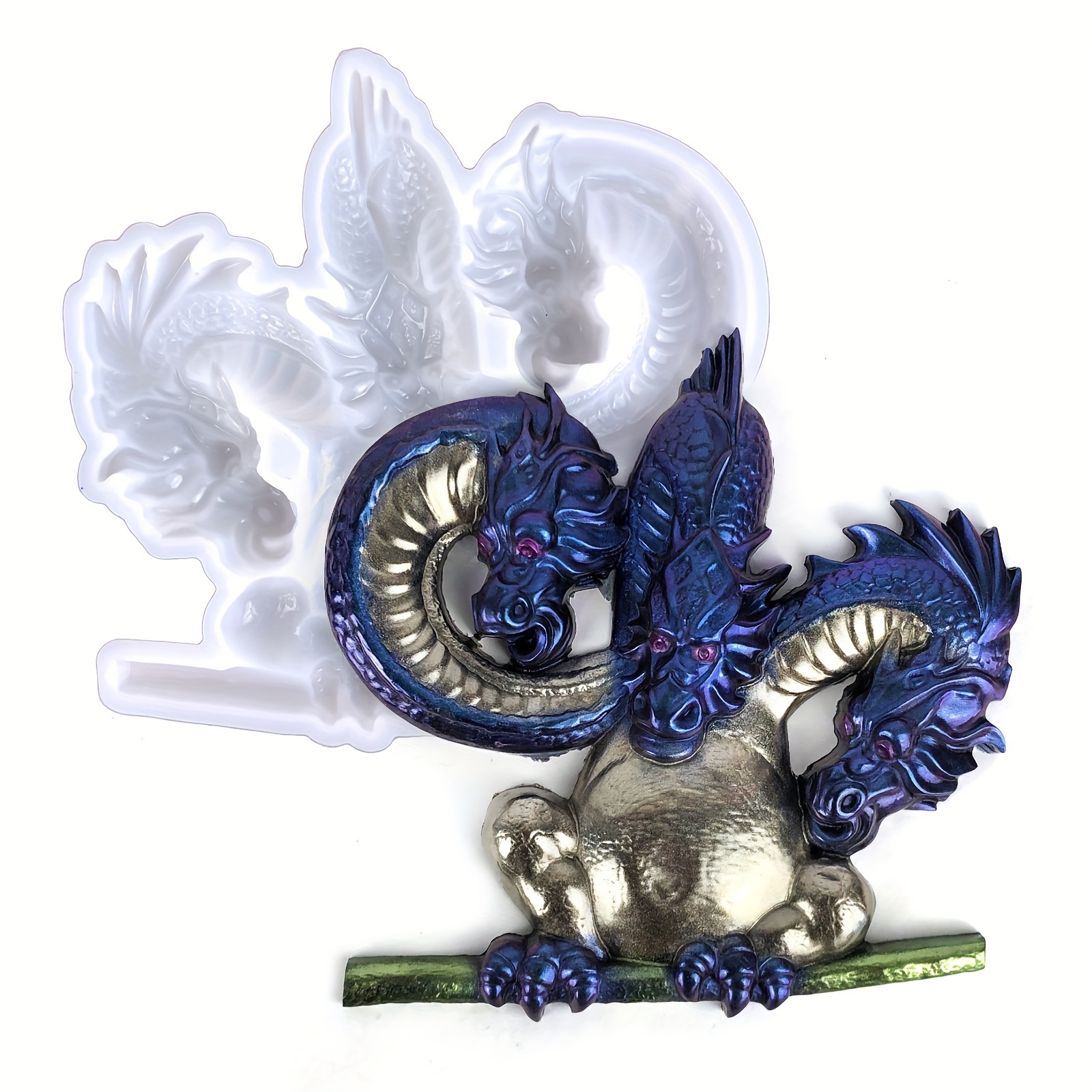 Tree Life Dragon Resin Molds Large Resin Epoxy Animal Dragon - Temu