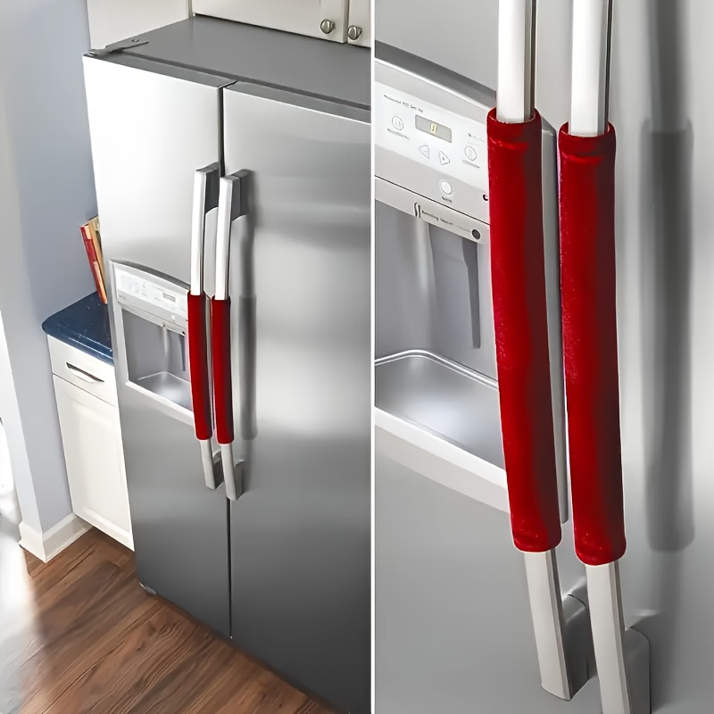 Refrigerator Door Handle Covers: Keep Off Fingerprints & Food