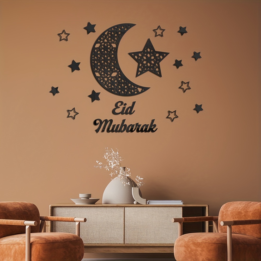 1pc Ramadan Wanddekoration Aufkleber, Islamische Muslimische Wand  Aufkleber, Hängende Ramadan Mubarak Ramadan Laterne Mond Sterne Fenster  Aufkleber, Wohnzimmer Schlafzimmer Dekoration - Temu Germany