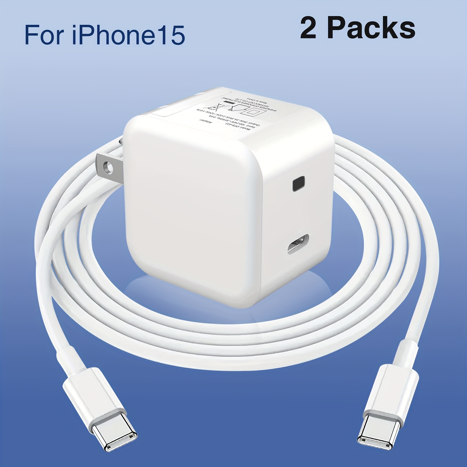 Pour IPhone 15 Chargeur Charge Ultra Rapide Chargeur IPad - Temu Canada