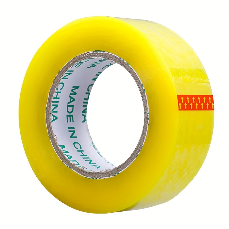 1 Roll Red Packing Tape, Moving Tape 1.85in X 40 Yards, 2.0 Mil Thick, For  Shipping And Storage