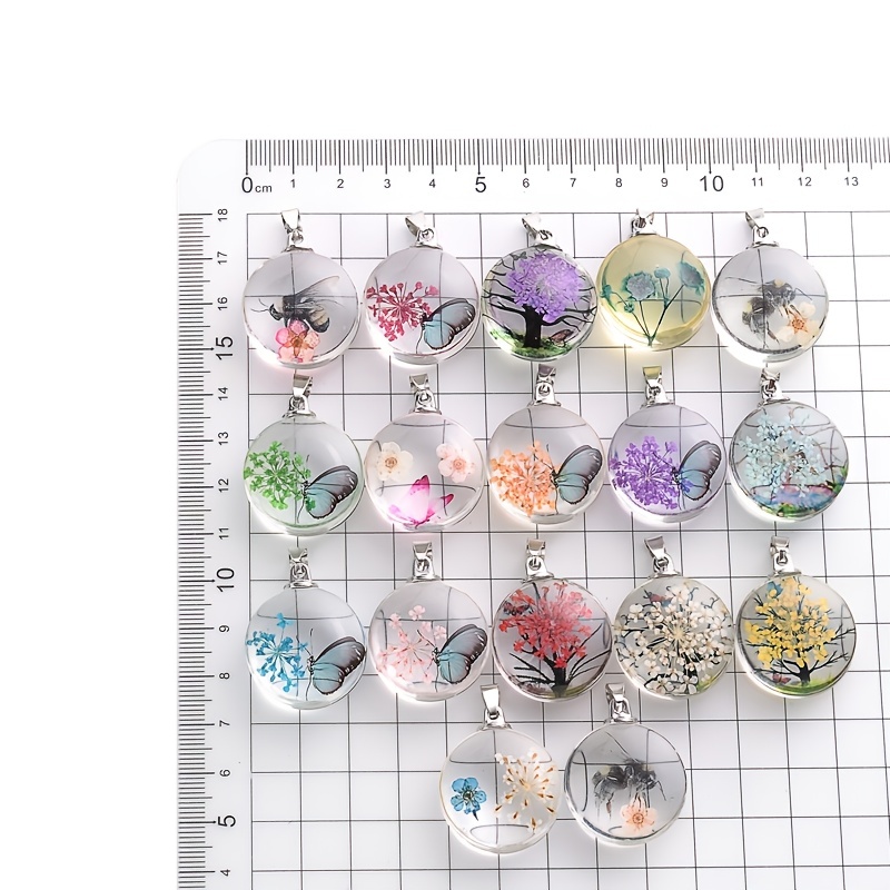 Butterfly Charms Jewelry Making  Glass Jewelry Making Supplies - 16  Crystal Glass - Aliexpress