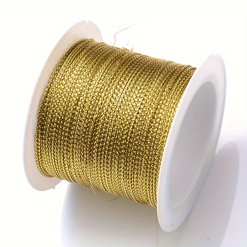Label Packaging Rope Metal Wire String Jewelry Weaving - Temu