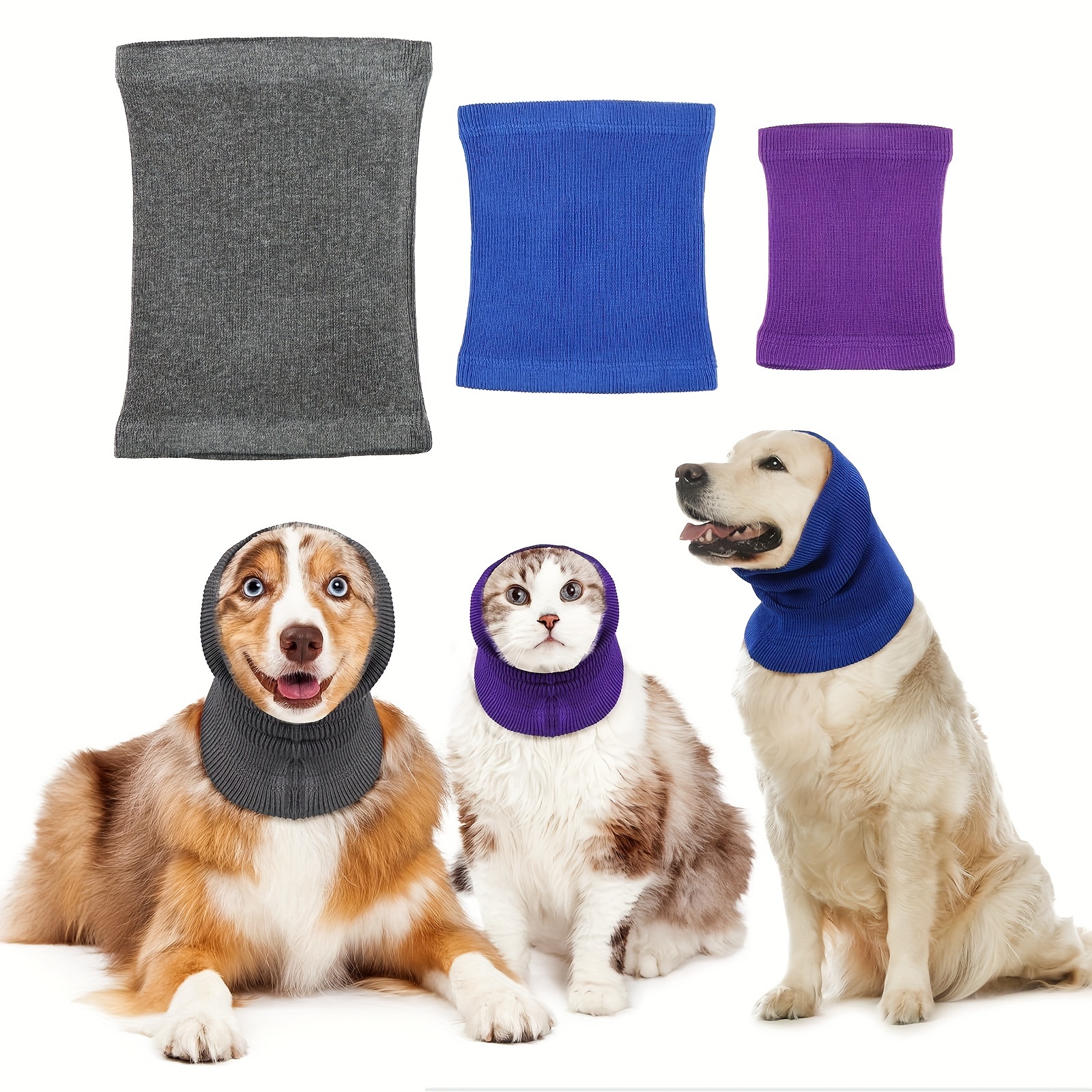 Copriorecchie Per Cani Da Compagnia Wrap Noise Snood Anti - Temu Italy