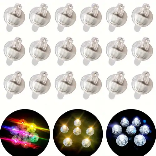 100pcs Led-ballon-licht, Multicolor Tiny Led-lichter, Wasserdichte