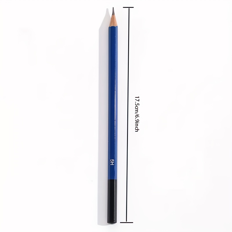 12pcs Drawing Pencil Set Professional Art Sketching Pencils Tool Colored Pencils Painting Art Stationery Kids Beginner, Size: 17.5 cm