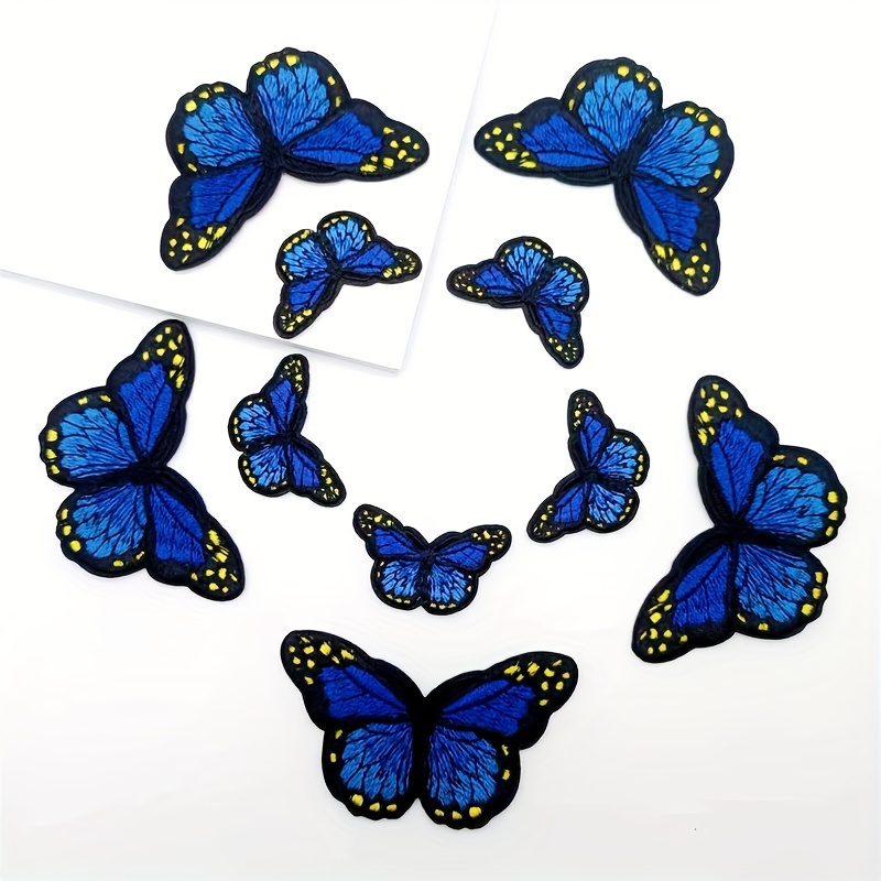 Stylish Butterfly Iron on Patches For Men Upgrade - Temu