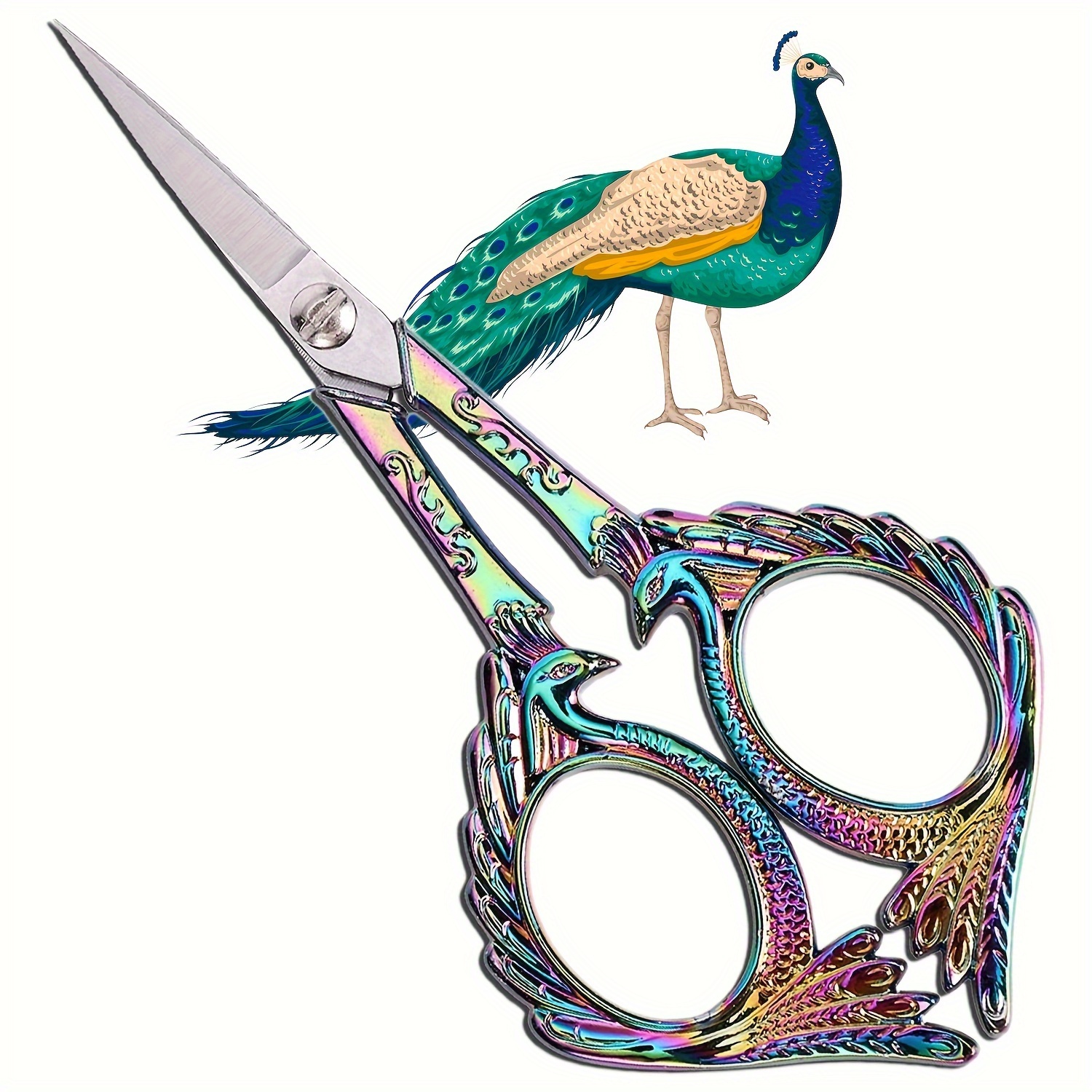 Stainless Steel Retro Small Scissors Butterfly - Temu