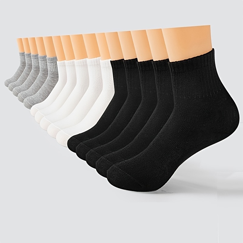 Marvel Boys Calf Socks, Soft Breathable Crew Socks Pack of 5