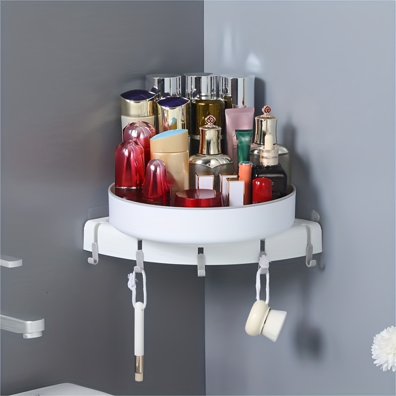 Multifunctional Seamless Corner Shelves With Rotating Tripod Ideal