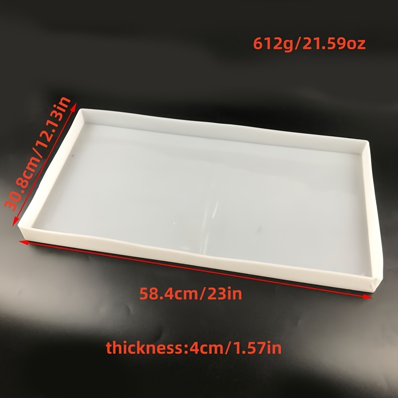 Square Silicone Resin Mold Large, Medium, Small and Extra Small 