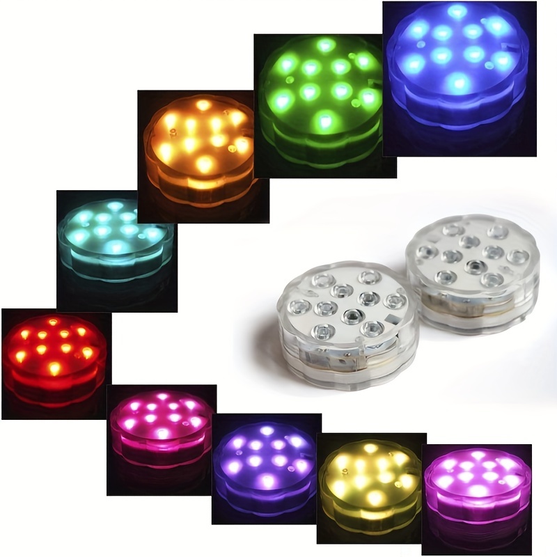 Lampe LED multicolore pour psicine et SPA avec télécommande
