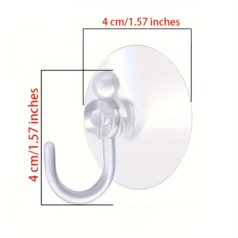 Suction Cup Hooks Upgrade Clear Pvc Suction Cups Plastic - Temu Canada