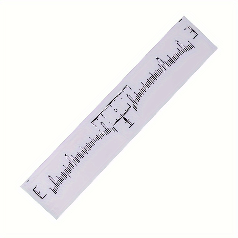 50Pcs Disposable Brow Ruler Eyebrow Sticker