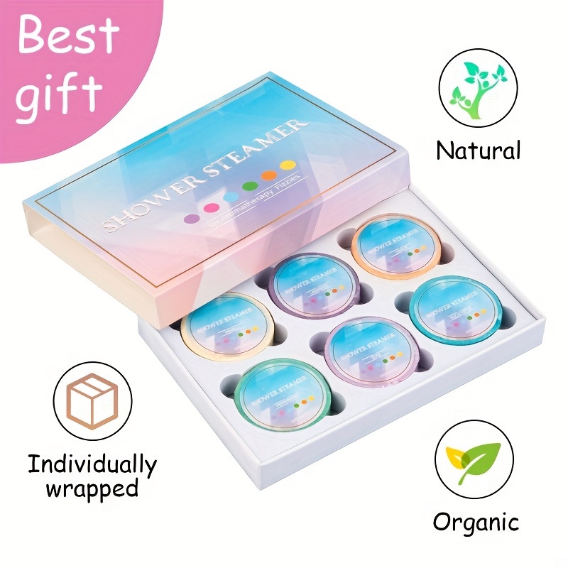 Shower Steamers Shower Bombs Gifts For Her With Essential - Temu