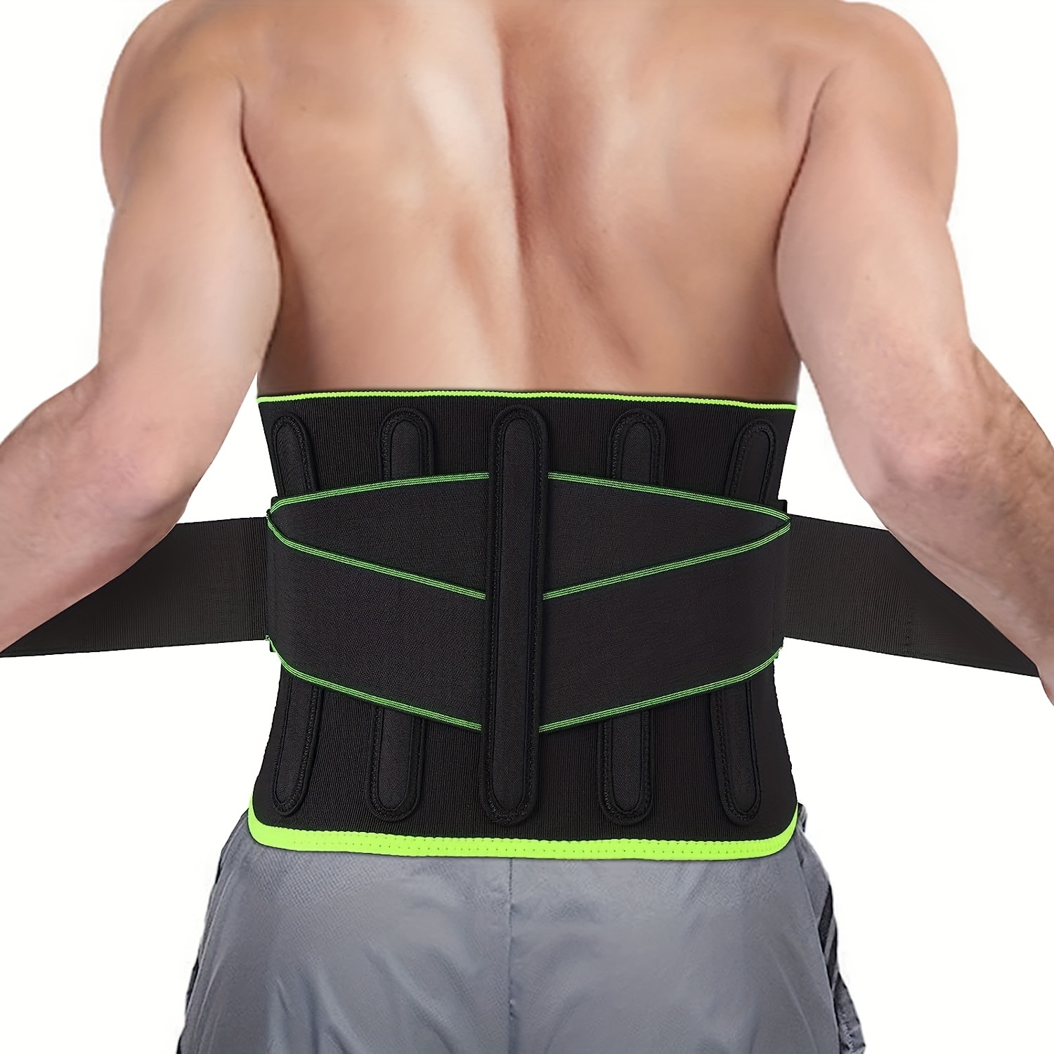 Lower Back Breathable Lumbar Support Belt! - Temu