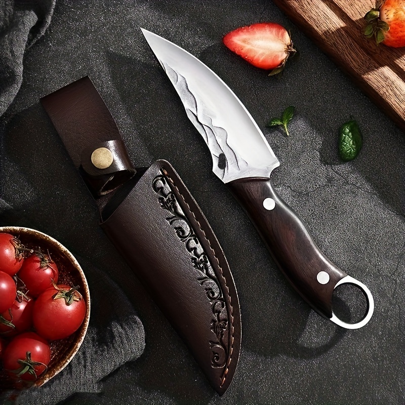 Outdoor Forged Stainless Steel Multifunctional Knife, Mini Sharp