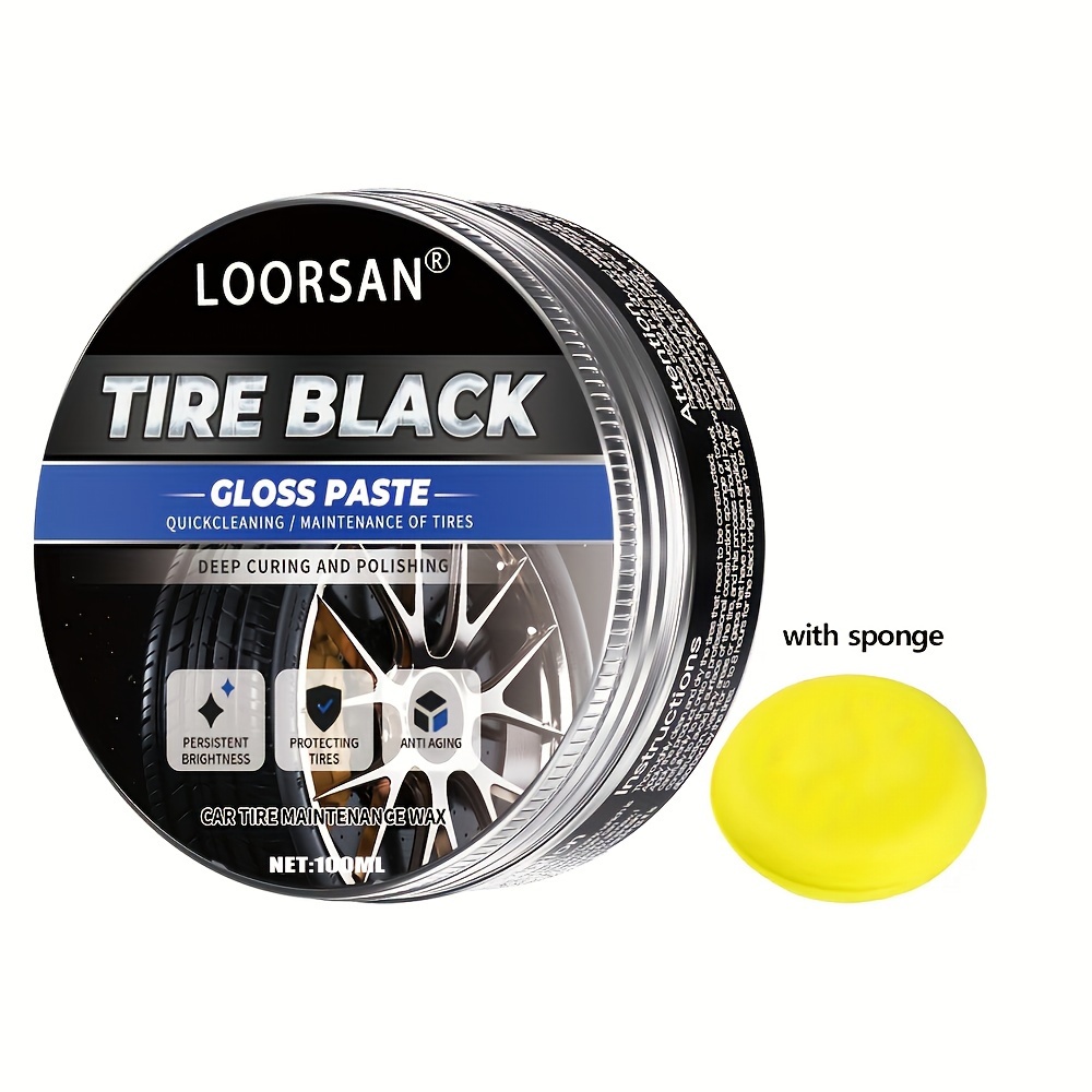 Dpro Car Rubber Restorer Renovator Tire Shine Rubber Care Gloss Ceramic  Coating Spray Glazing Keep Tire Black Auto Car Tyre Wax