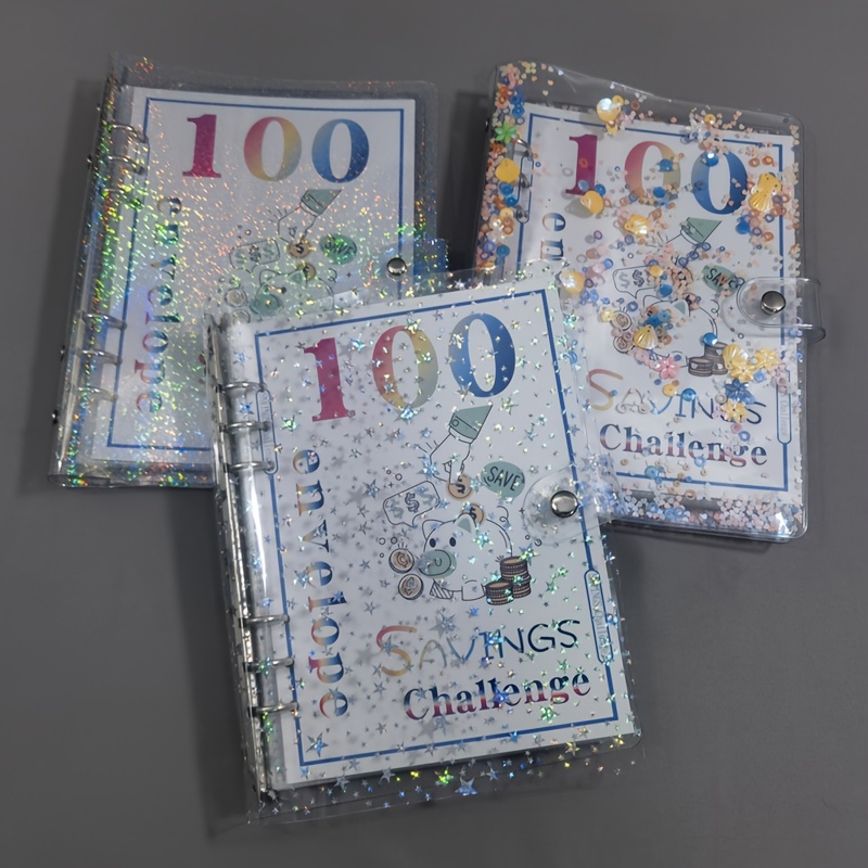 100 Days Envelope Challenge Binder Loose-Leaf Budget Binder Couple