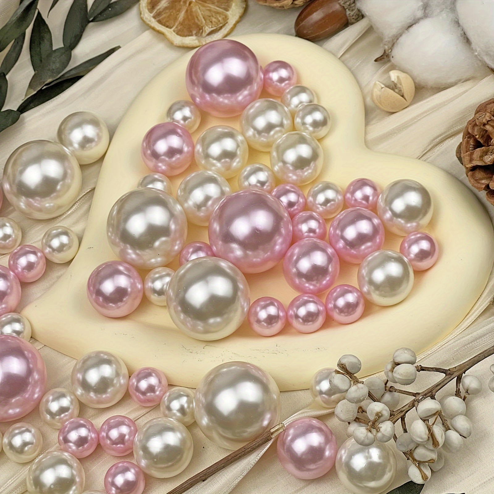 Faux Perle, 150 Perles Flottantes Perles pour Remplissage de Vase