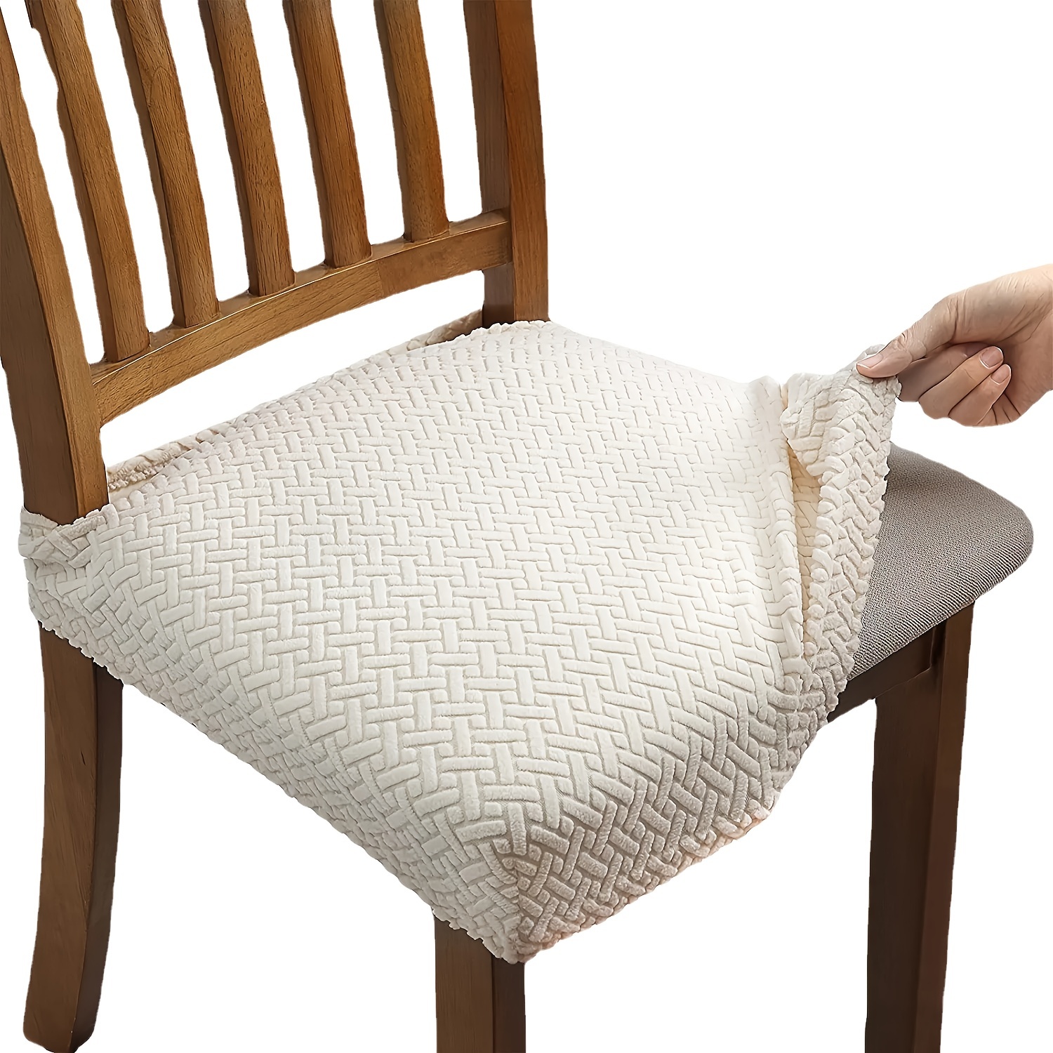 Crown Pattern Seat Cushion Integrated Chair Seat - Temu