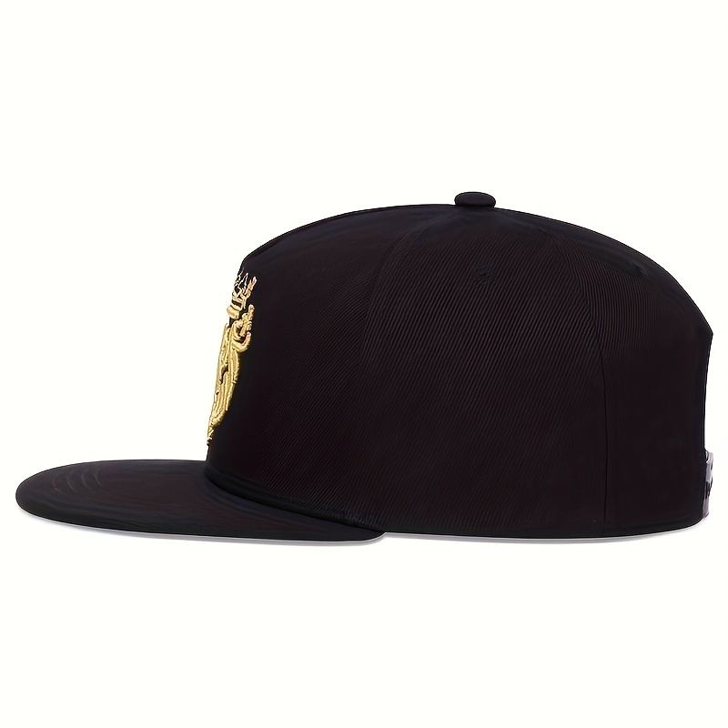 1pc Mens Lion King Embroidered Snapback Hats For Men, Free Shipping On  Items Shipped From Temu
