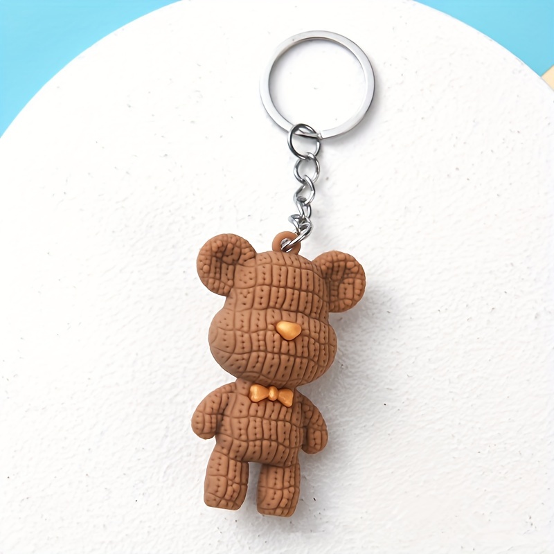 Colorful Crystal Sitting Bear Keychain Pendant Couple Car Key Chain Cute  School Bag Ornament Small Gift Creative Keychain, Backpack Pendant, Bag  Charms, Birthday Gifts, Party Favors - Temu