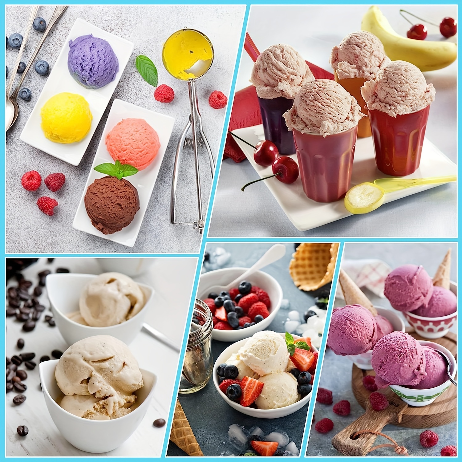 1pcs Ice Cream Containers With Lids Replacements For Ninja Creami Pints,  Ice Cream Pints Cup Safe Leakproof