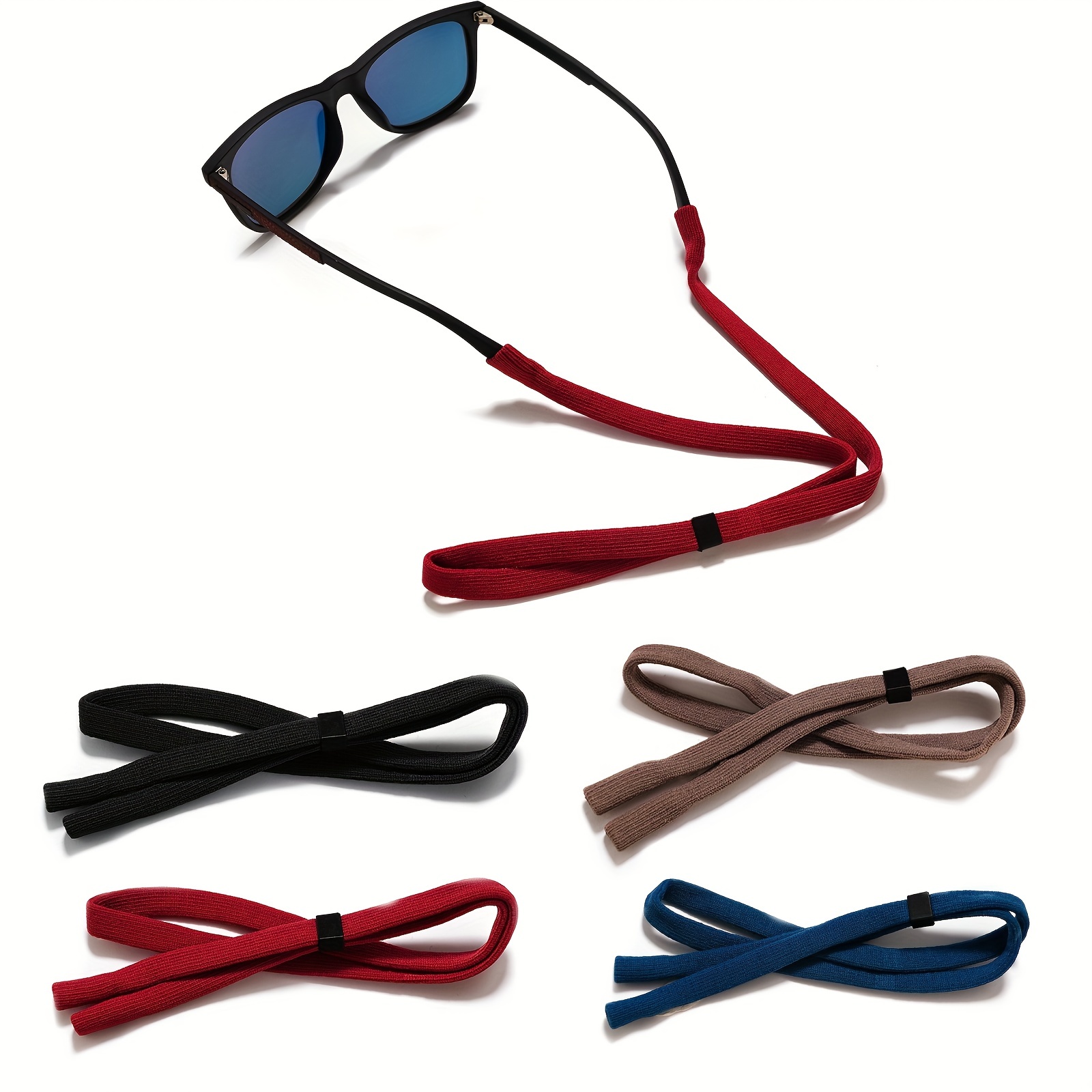 1 Stück Schwarze Nylon Sport Brille Strang Für Frauen, Verstellbare  Rutschfeste Brillenhalter Für Outdoor-sport Und Reisen