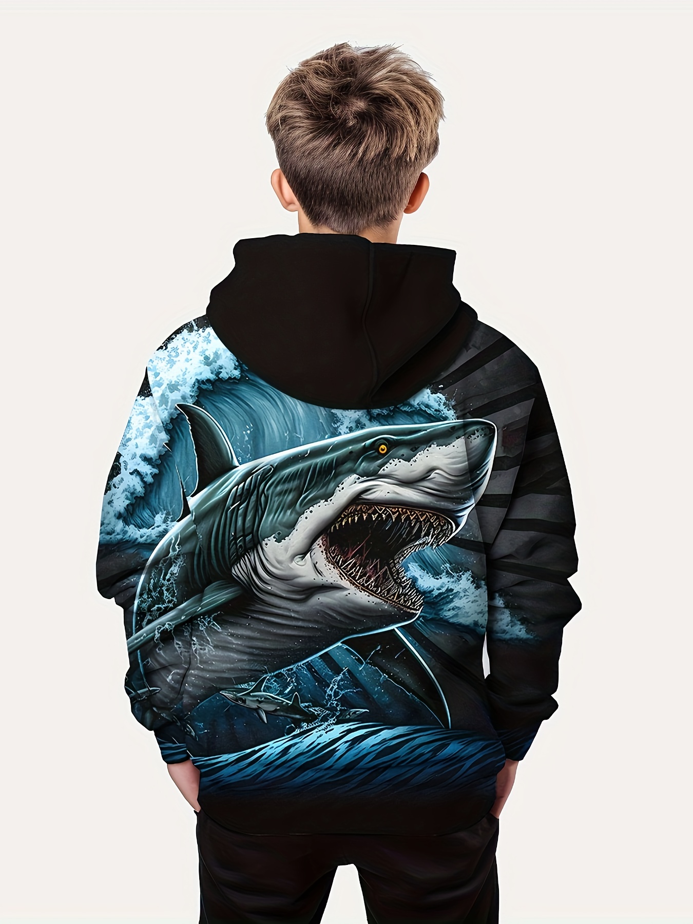 Designer discount shark hoodie