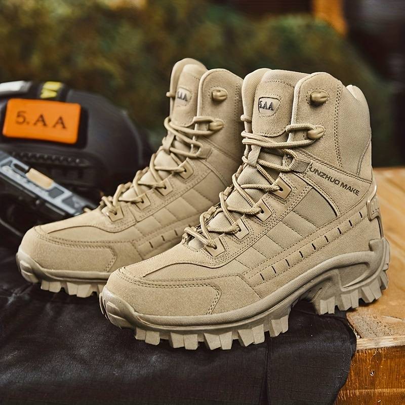 Waterproof Tactical Boots For Men - Temu