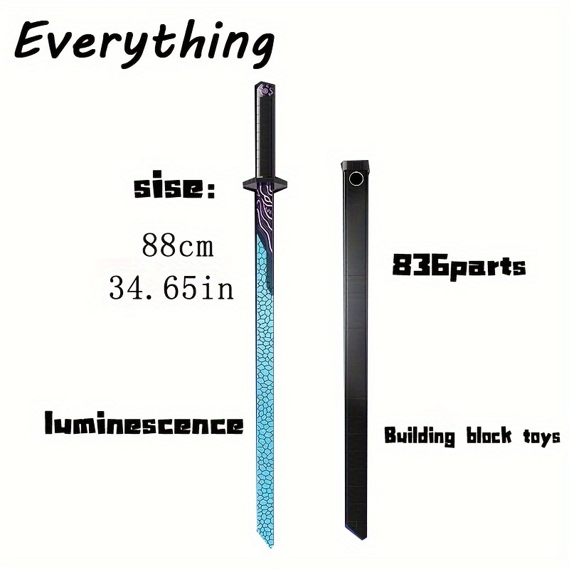 Thousand Blade Nightlight Building Block Puzzle Toy