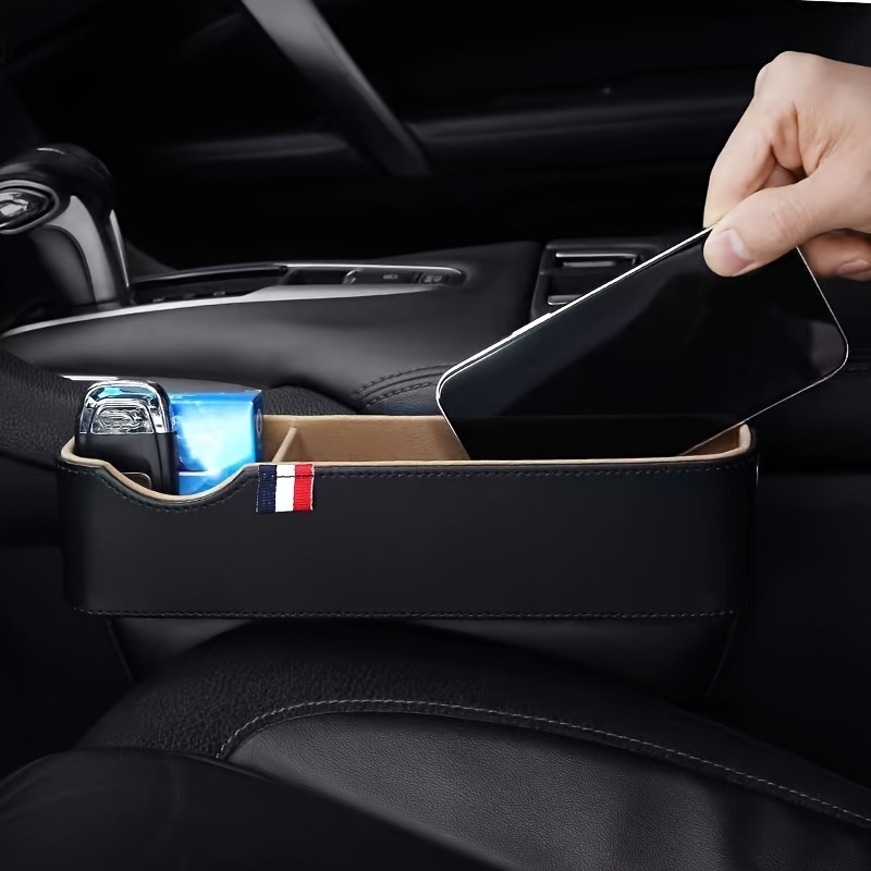 Car Seat Gap Filler Auto Console Right Side Storage Box Organizer  Accessories 