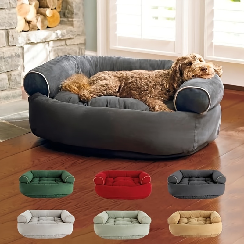 Comfortable Pet Bed Sofa For Large Medium And Small Dogs And - Temu