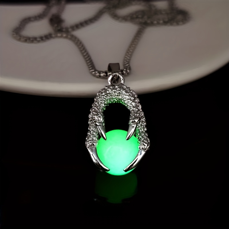 Men's Perfectly Man Necklace In Green/Silver