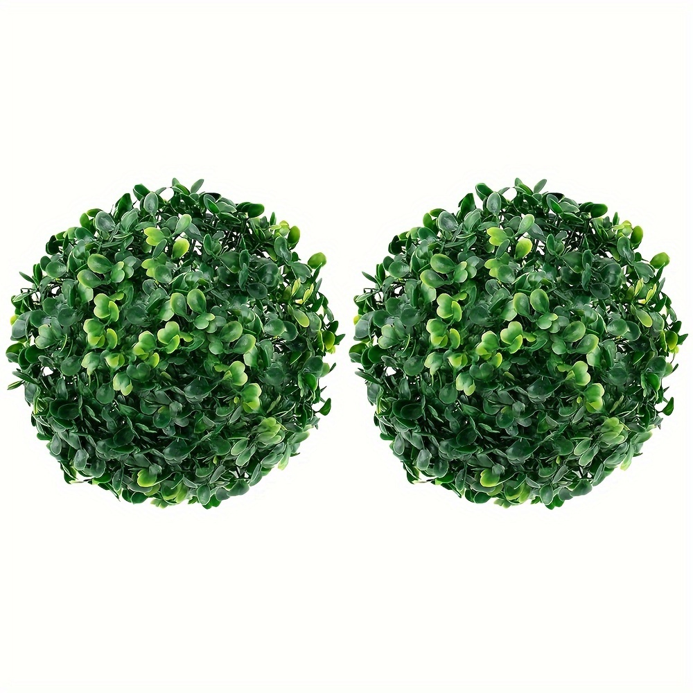 Artificial Boxwood Balls Uv Resistant Easy To Disassemble - Temu