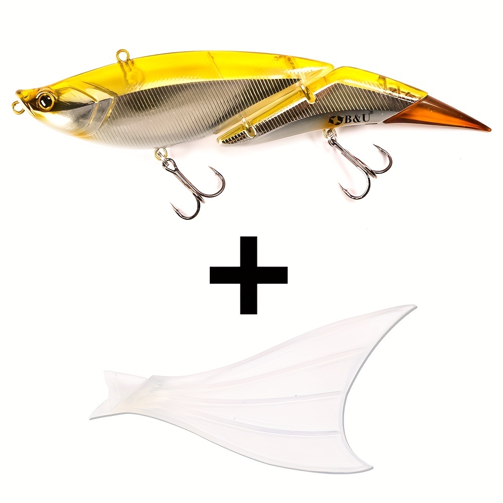 Saltwater Fishing Lure Glide Big Bait 2 sectionjoint - Temu