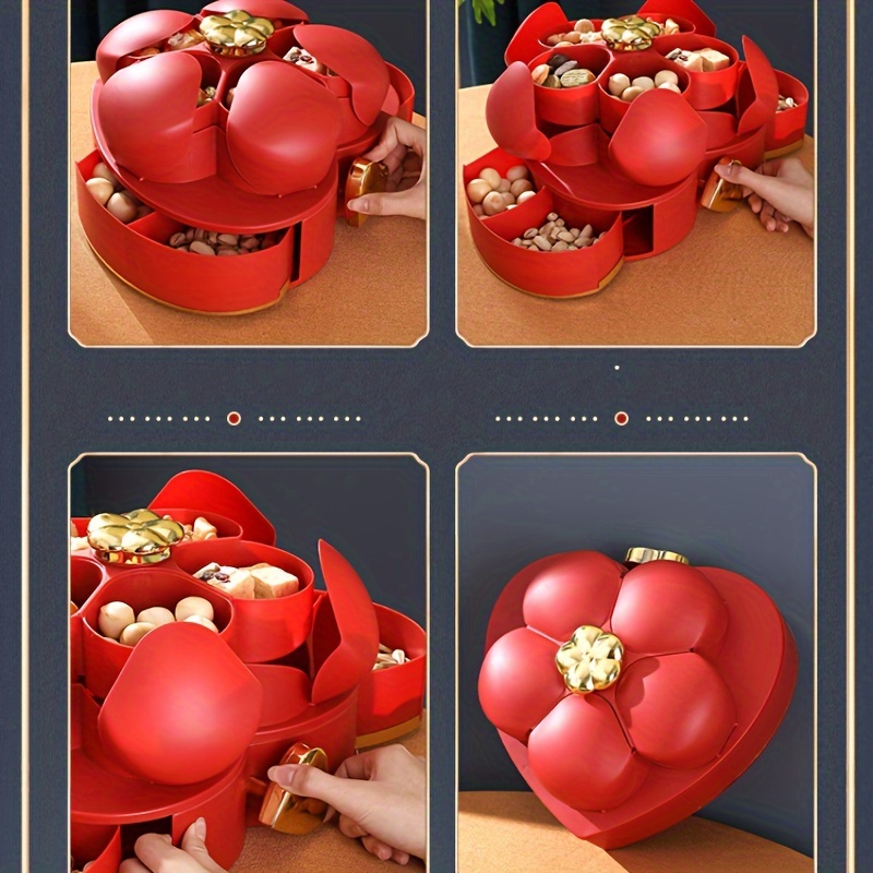 Tarmeek Christmas Decorations Cupcake Shaped Candy Box Multifunctional  Fruit Shaped Candy Tray Food Storage Box Snack Candy Cookies Fruit Food Candy  Holder Christmas Xmas Tree Ornaments 