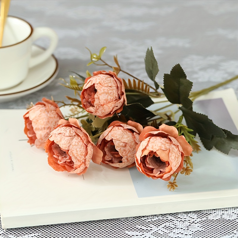 Peony Simulation Flowers High-quality Silk Artificial Flowers