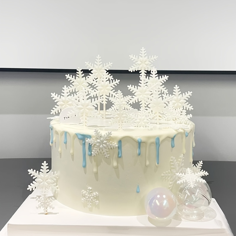 Christmas Snowflake Shape Silicone Cake Mold Baking - Temu