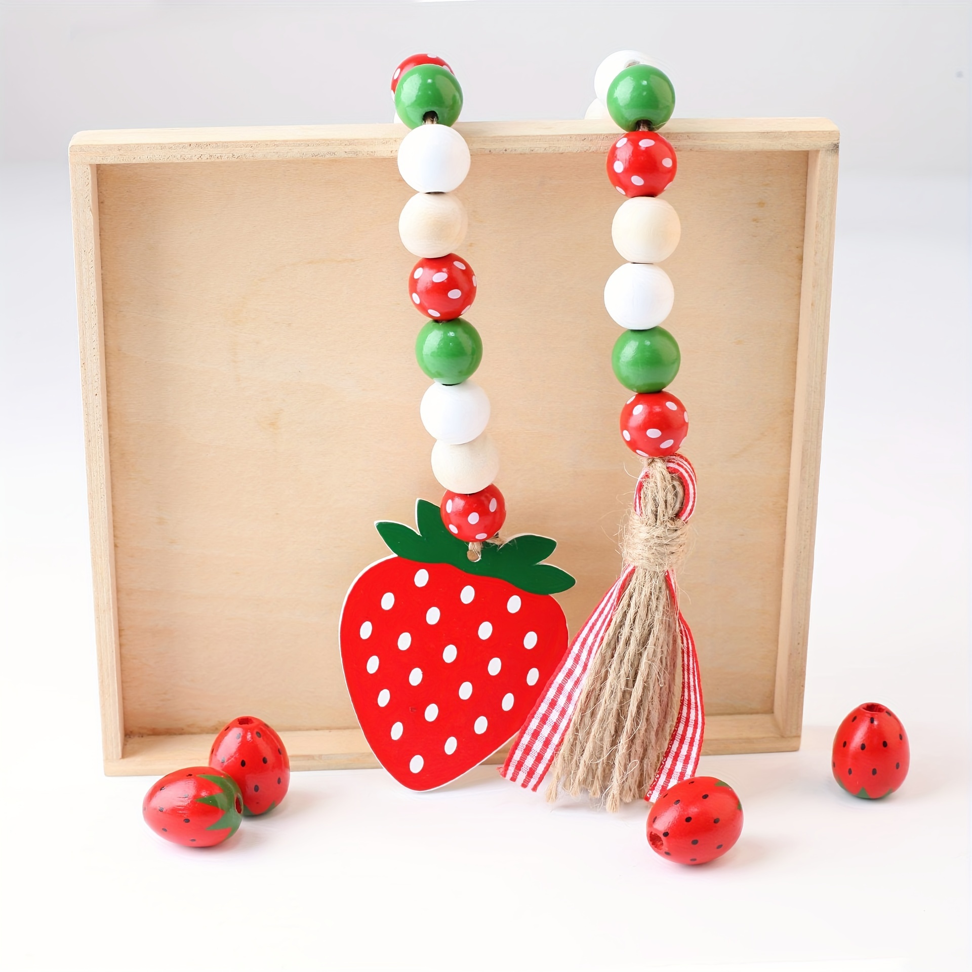 Strawberry Festive Fringe Garland