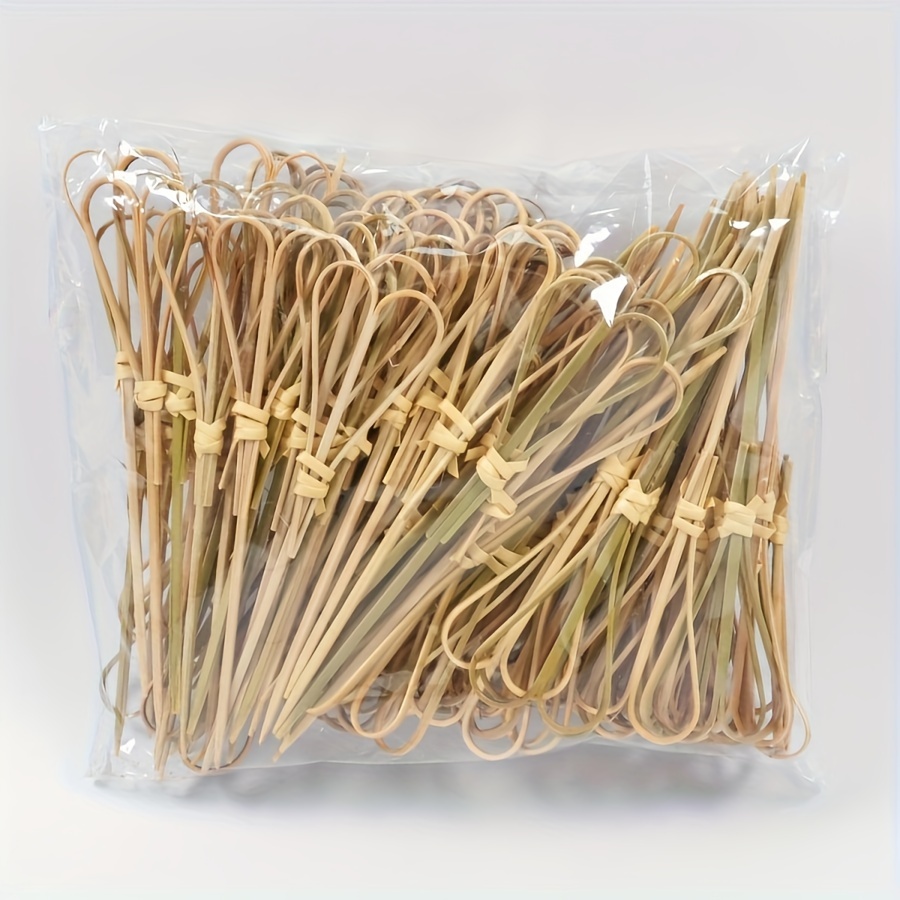 Image of 50pcs Cocktail Picks Toothpicks, Skewers For Appetizers, Charcuterie Accessories, Toothpicks For Appetizers Picks, 4.7 Inch Cocktail Toothpicks