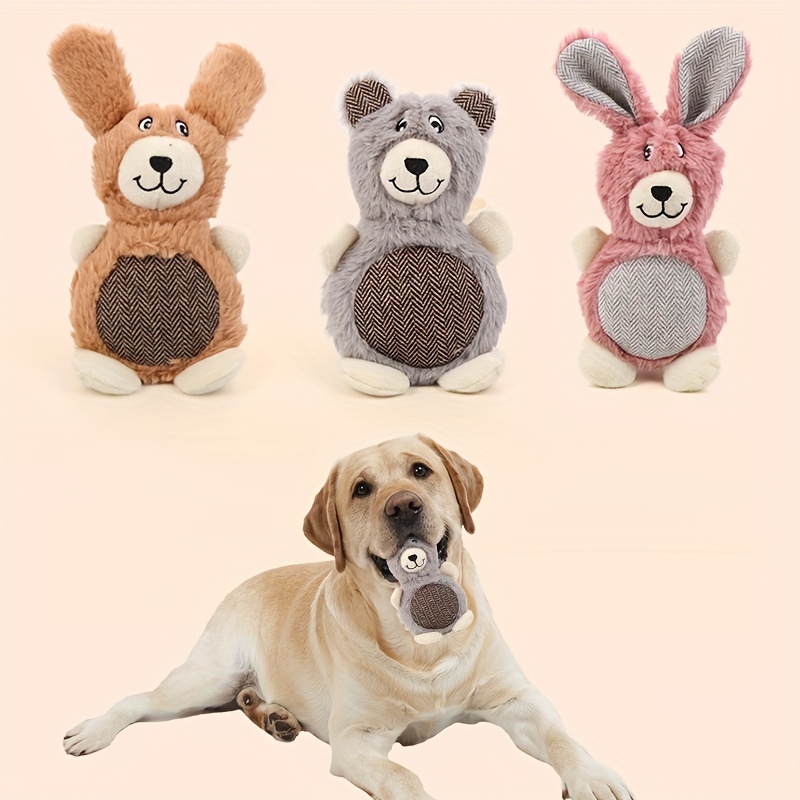 Interactive Dog Chew Toy - Cute Cartoon Design Plush Pet Toy For Hours Of  Fun And Entertainment - Temu