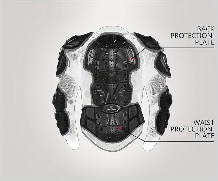 BPILOT Équipement de Protection pour la Moto, Protection Dorsale de Moto,  Armure de Protection Dorsale de Moto, Protecteur de Colonne Vertébrale de  Ski de Descente de Cyclisme,L : : Auto et Moto