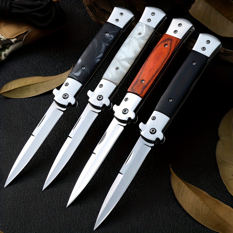 Folding Pocket Knife Tactical Durable Survival Knife Tool For