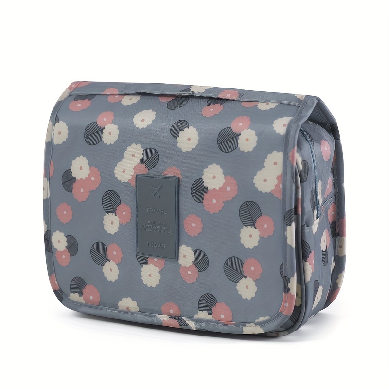Portable Hanging Toiletry Bag with Hook Travel Storage Bag